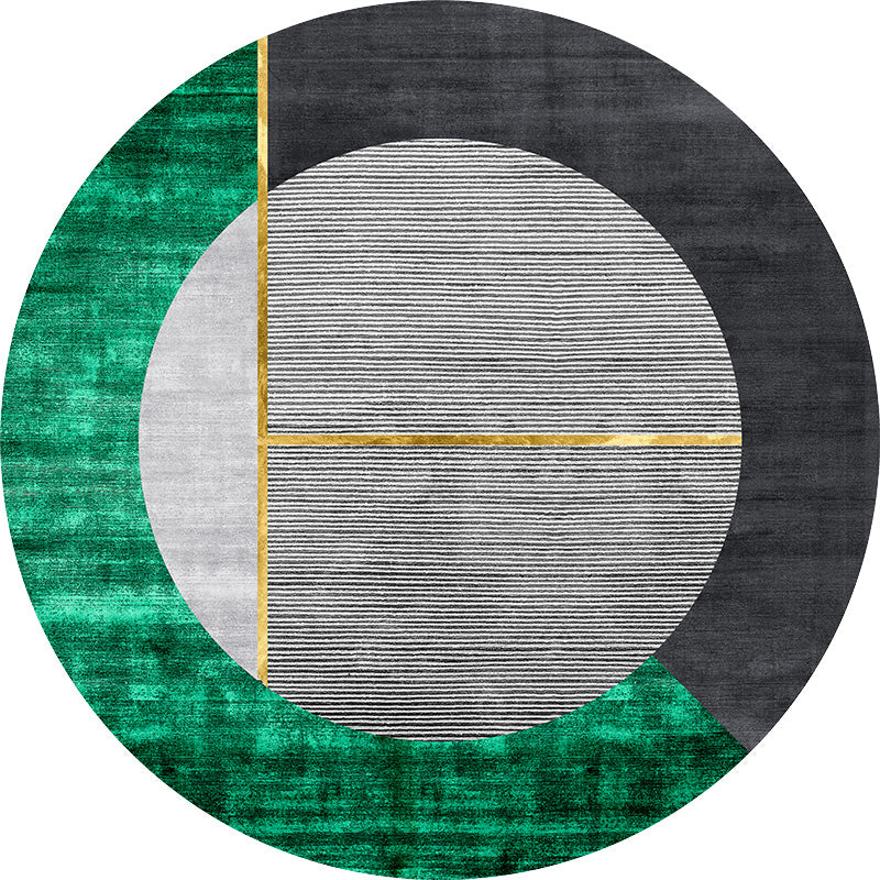 BowLift | Western Abstract Print Rug Multicolor Polypropylene Rug Non-Slip Back Washable Rug for Decoration