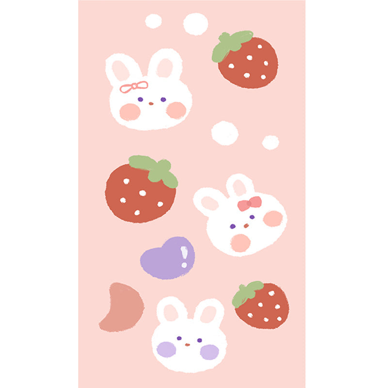 BowLift | Colorful Printed Cartoon Rug Polyester Cute Area Rug Easy Care Pet Friendly Indoor Carpet for Children's Room