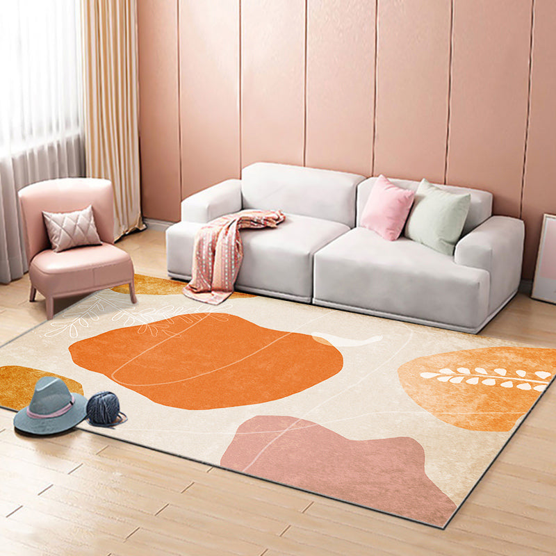 BowLift | Creative decorative carpet Multicolored abstract print carpet Polypropylene non-slip backing pet-friendly carpet