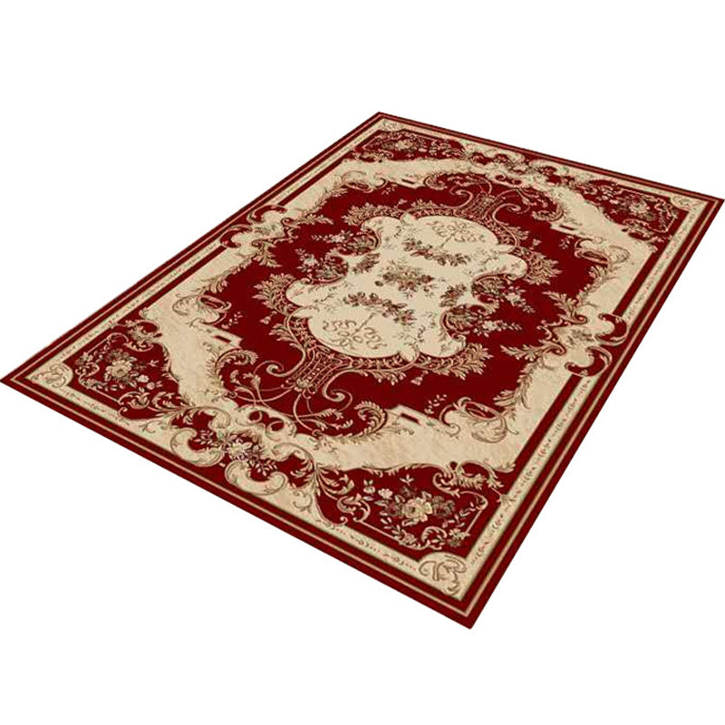 BowLift | Vintage Western Rug Multicolored Floral Printed Area Rug Easy Care Washable Indoor Rug for Decoration