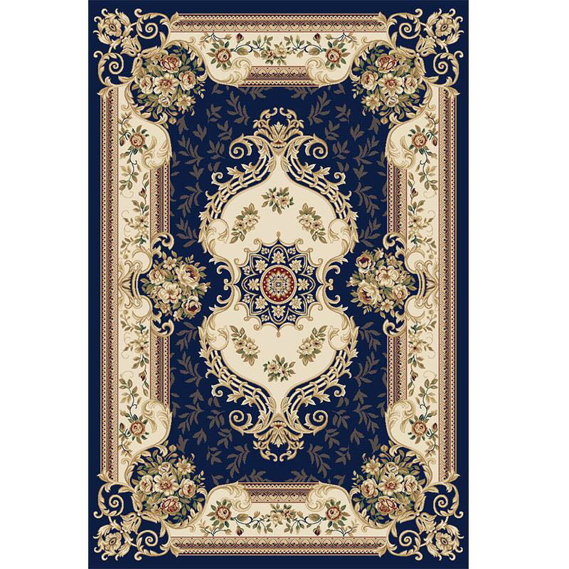 BowLift | Americana Home Rug Multicolored Printed Rug Polyester Non-Slip Backing Easy Care Rug