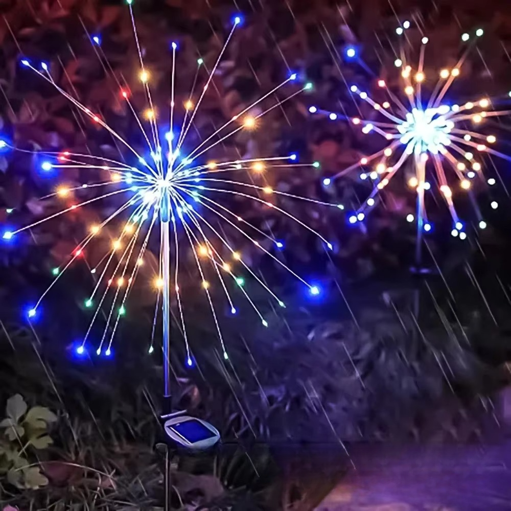 BowLift | Enchanting Solar LED Fireworks Garden Light - 90/150 LED Waterproof Outdoor String Lamp