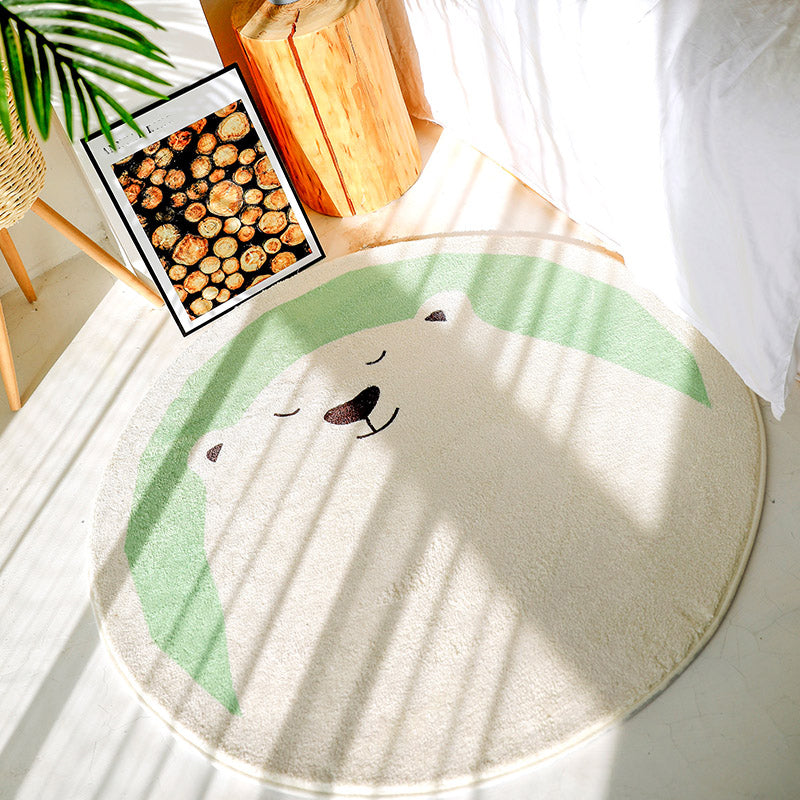 BowLift | Beautiful children's room carpet Multicolored cartoon pattern carpet Polyester non-slip machine washable carpet