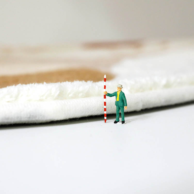 BowLift | Beautiful children's room carpet Multicolored cartoon pattern carpet Polyester non-slip machine washable carpet