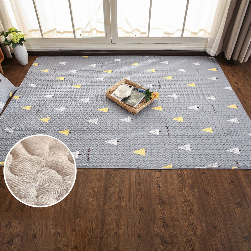 BowLift | Beautiful geometric rug Multicolored Trend rug Cotton Easy to care for Pet-friendly Washable indoor rug for rooms