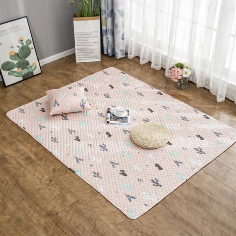 BowLift | Western Decor Rug Multicolor Geometric Print Rug Cotton Non-Slip Back Easy Care Rug