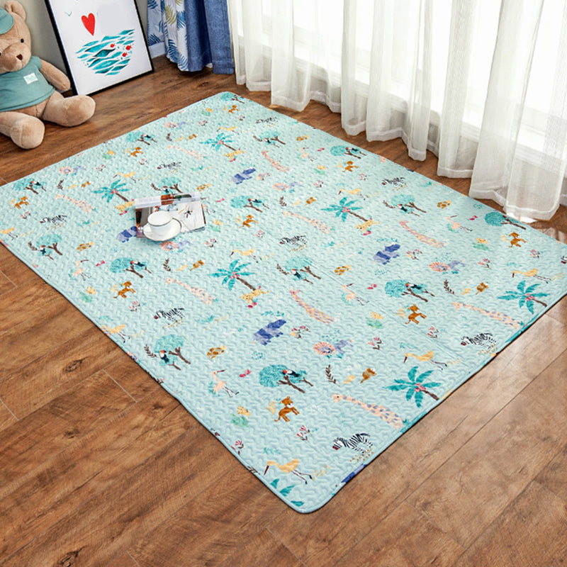 BowLift | Western Decor Rug Multicolor Geometric Print Rug Cotton Non-Slip Back Easy Care Rug