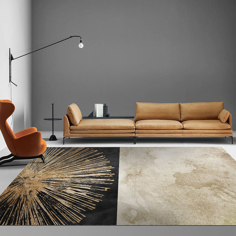 BowLift | Western Living Room Rug Multicolored Polypropylene Rug Non-Slip Back Washable Indoor Rug