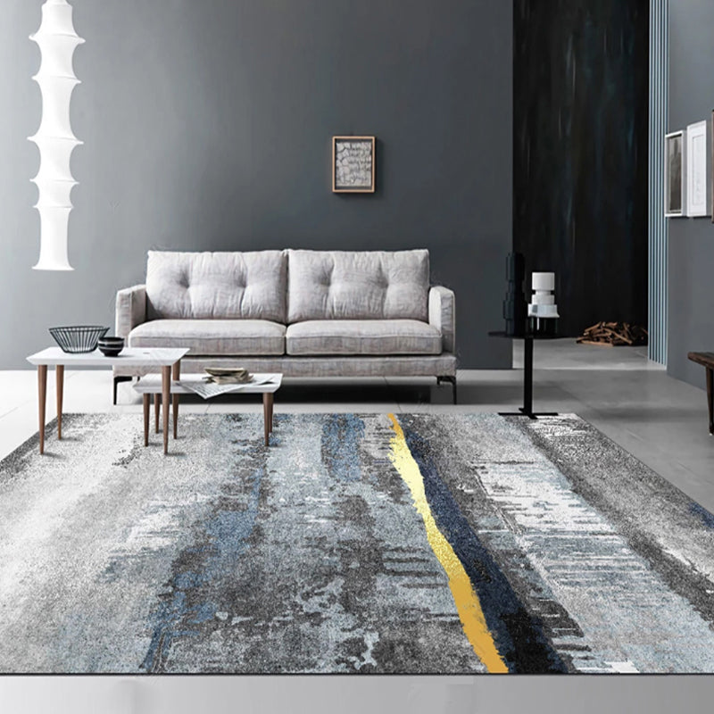 BowLift | Western Living Room Rug Multicolored Polypropylene Rug Non-Slip Back Washable Indoor Rug