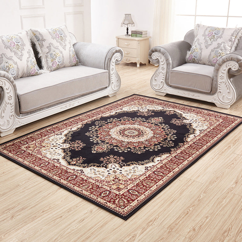 BowLift | Shabby Chic Floral Rug Multi-Color Polypropylene Indoor Rug Easy Care Pet-Friendly Rug for the Living Room
