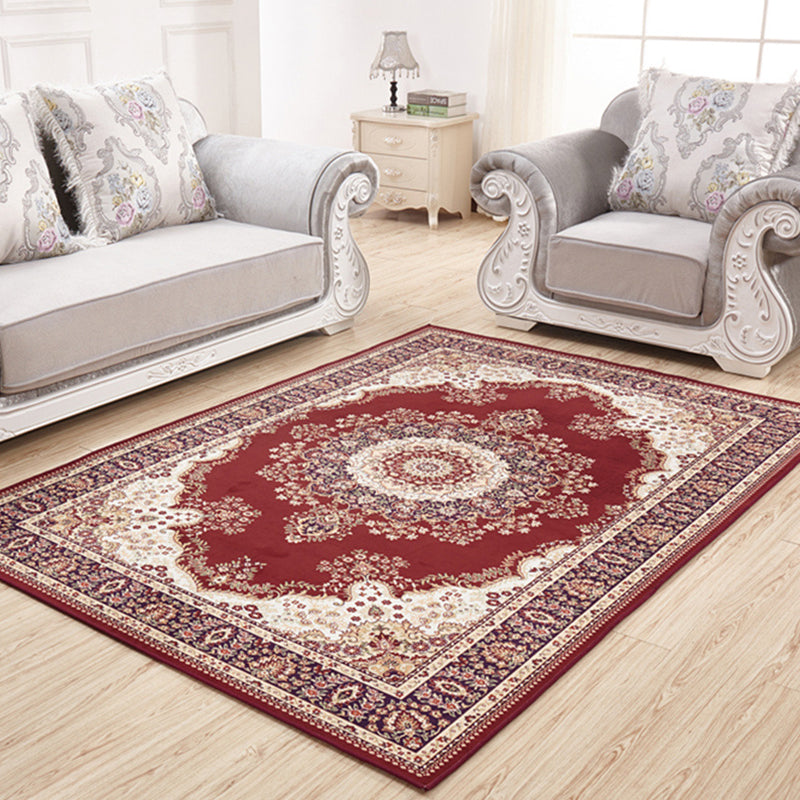 BowLift | Shabby Chic Floral Rug Multi-Color Polypropylene Indoor Rug Easy Care Pet-Friendly Rug for the Living Room