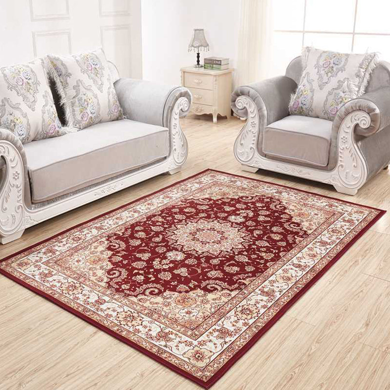BowLift | Shabby Chic Floral Rug Multi-Color Polypropylene Indoor Rug Easy Care Pet-Friendly Rug for the Living Room