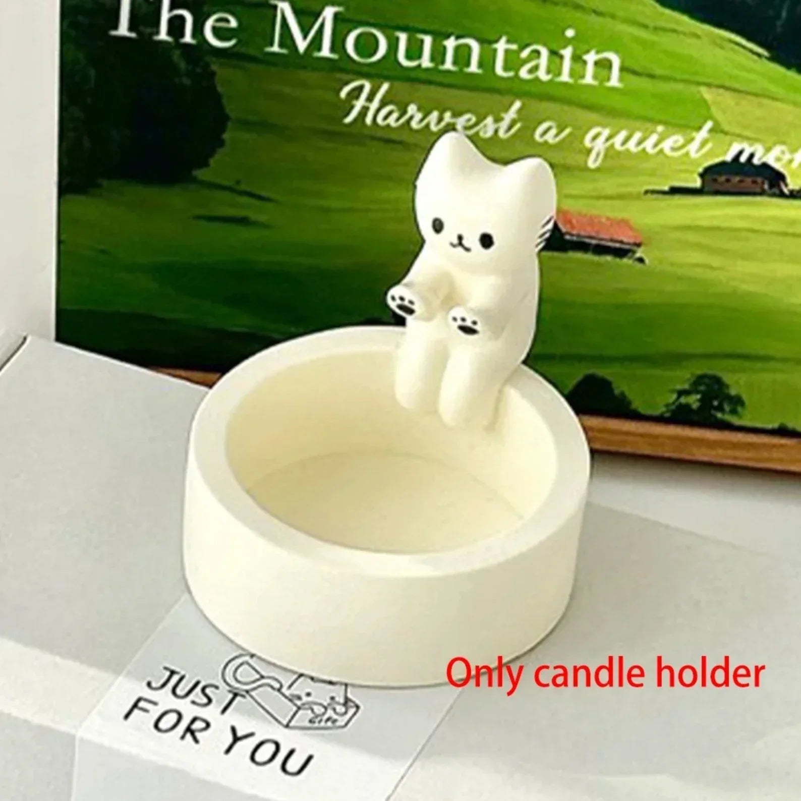 BowLift | Cute Cat Candle Holder