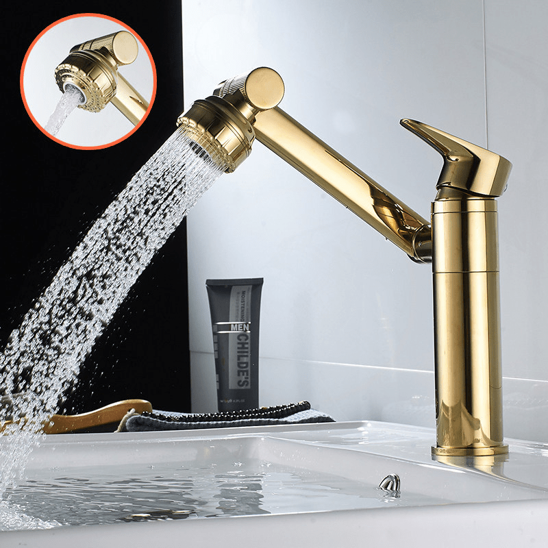 BowLift | FLEXISPOUT – Flexible 360° Basin Tap with Spray Function