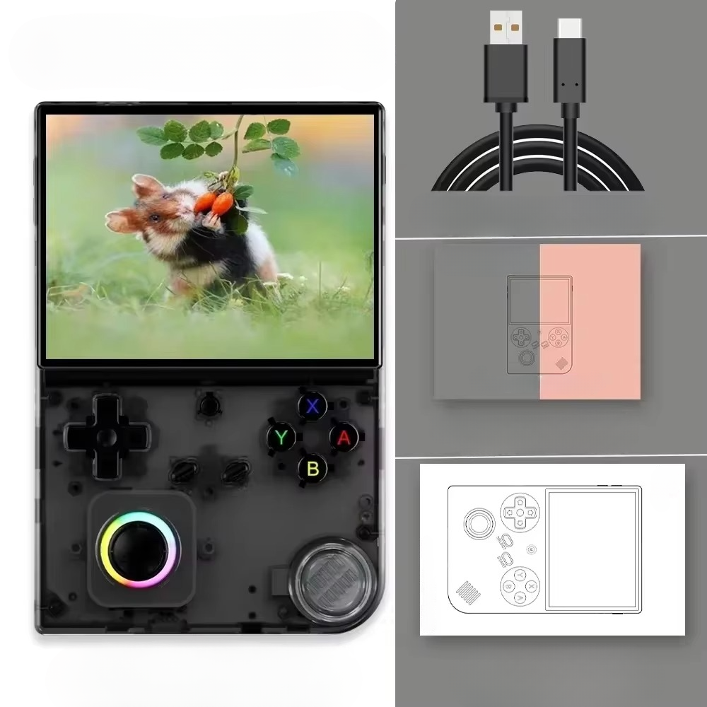 BowLift | 64-Bit Retro Handheld Game Console with 4-Inch IPS Screen, WiFi and Bluetooth