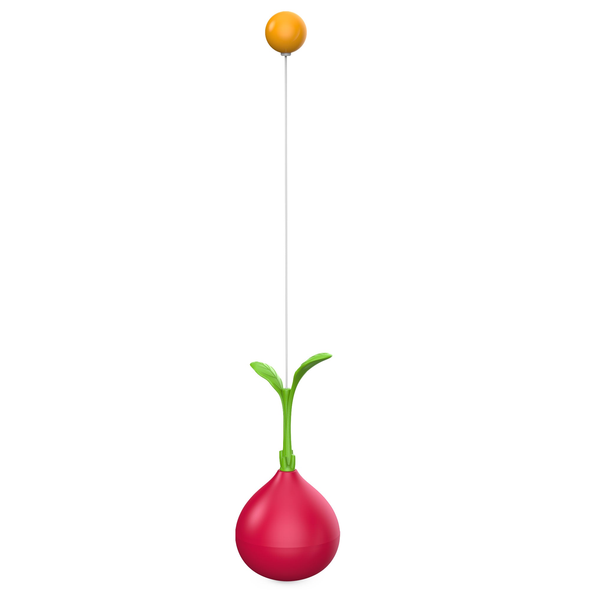 Cherry Radish Wobble Toy – DIY Teaser Play Stick for Cats