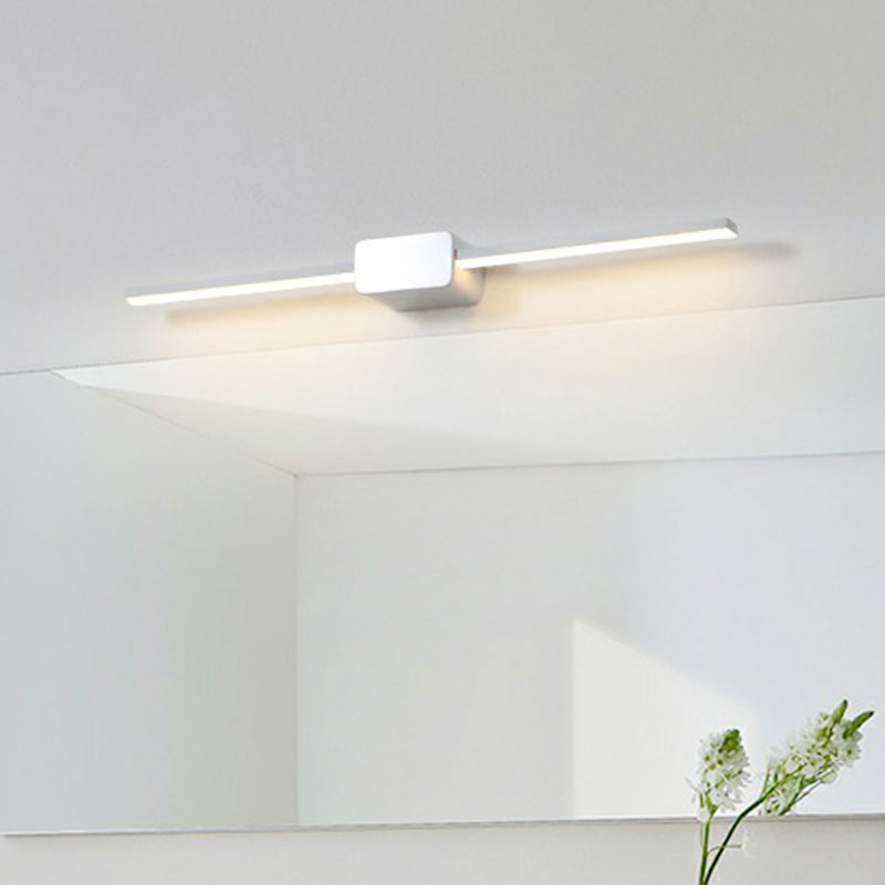 BowLift | Pol-shaped bathroom vanity wall lamp acrylic minimalist LED wall-mounted light