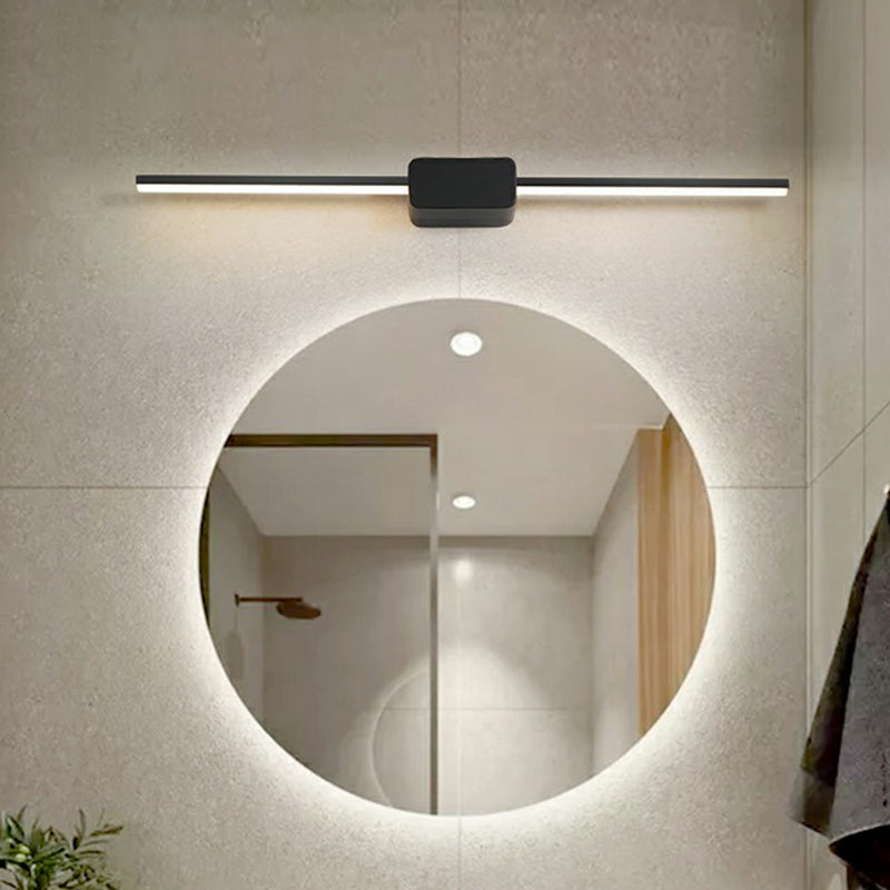 BowLift | Pol-shaped bathroom vanity wall lamp acrylic minimalist LED wall-mounted light