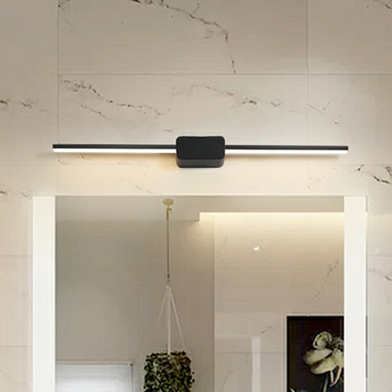 BowLift | Pol-shaped bathroom vanity wall lamp acrylic minimalist LED wall-mounted light