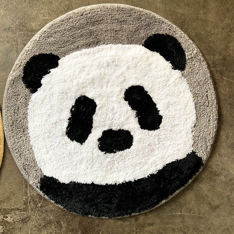 BowLift | Casual Cartoon Print Rug Multi Color Synthetic Area Rug Non-Slip Backing Pet-Friendly Area Rug for Decoration