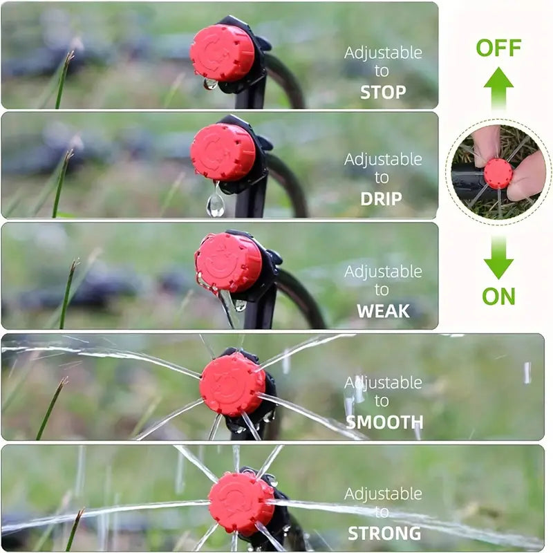 BowLift | Adjustable Drip Nozzle – Spray Nozzle for Garden Irrigation Systems