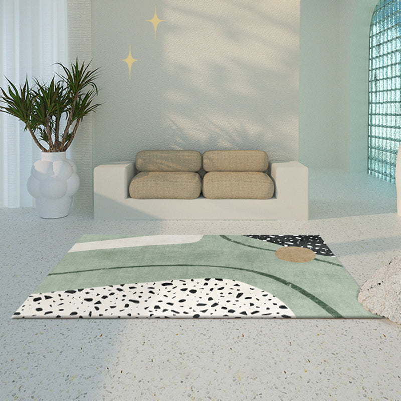 BowLift | Western Handmade Carpet Multicolored Polyester Area Rug Non-Slip Pet-Friendly Easy Care Indoor Rug for Living Room