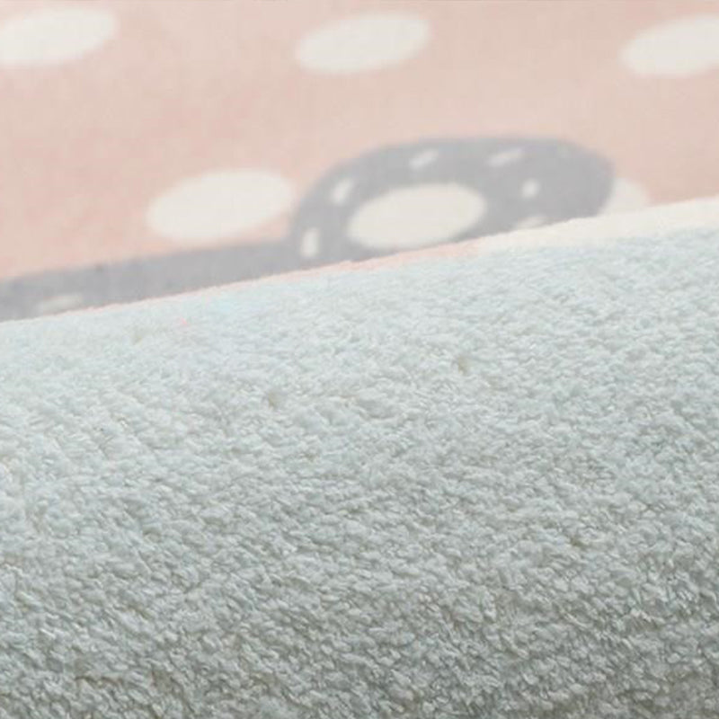 BowLift | Beautiful Bedroom Rug Multicolor Cartoon Pattern Indoor Rug Synthetic Non-Slip Stain-Resistant Rug