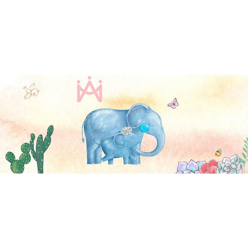 BowLift | Beautiful Bedroom Rug Multicolor Cartoon Pattern Indoor Rug Synthetic Non-Slip Stain-Resistant Rug