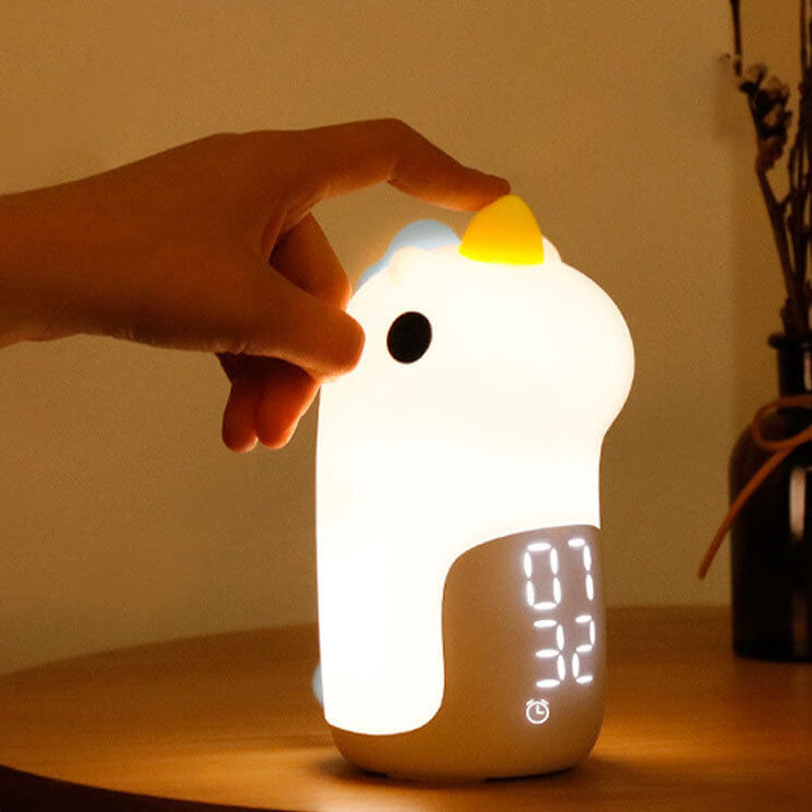 BowLift | Unilora DreamLight Alarm Clock | Unicorn Design | Timer & LED Night Light | Nursery Decor