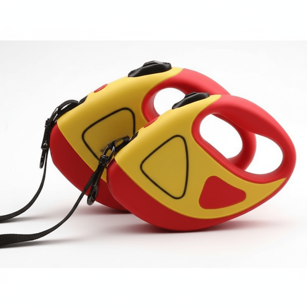 BowLift | BRIGHTLEASH – LED dog leash with reflectors & retraction mechanism for safe walks