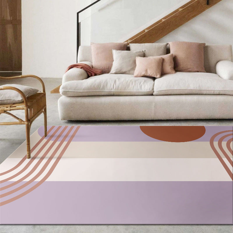 BowLift | Western Color Power Carpet Multicolor Polypropylene Carpet Non-slip Stain-resistant Carpet for Living Room