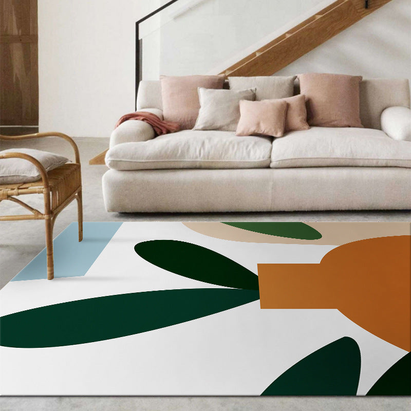 BowLift | Western Color Power Carpet Multicolor Polypropylene Carpet Non-slip Stain-resistant Carpet for Living Room