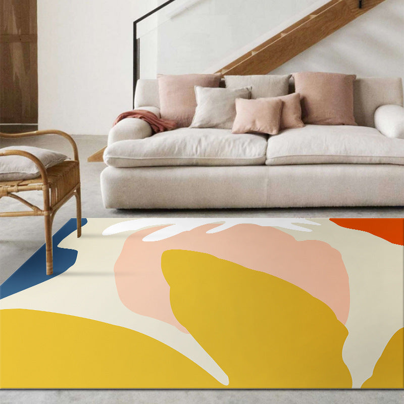 BowLift | Western Color Power Carpet Multicolor Polypropylene Carpet Non-slip Stain-resistant Carpet for Living Room