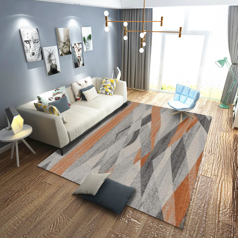 BowLift | Calming Abstract Carpet Multiple Colors Polyester Area Rug Pet-Friendly Easy to Care Indoor Carpet for Living Room