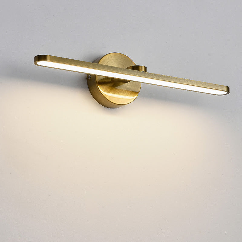 BowLift | Elliptical Metal LED Wall Lamp Simple Style Vanity Wall Lamp Fixture for Bathroom