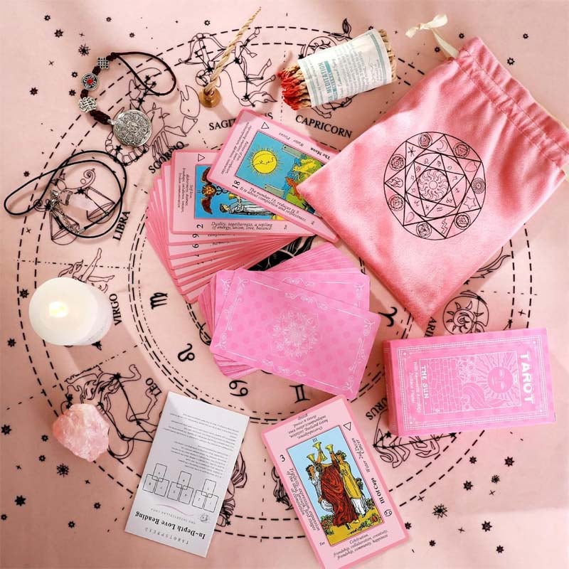 BowLift | Pink Tarot Card Deck Set