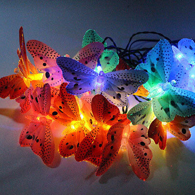 BowLift | Solar Modern Creative Butterfly LED Decorative String Lights