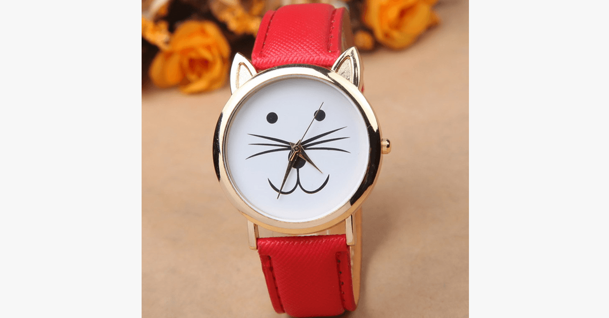 BowLift | Cute Cat Clock - The best gift ever for cat lovers!