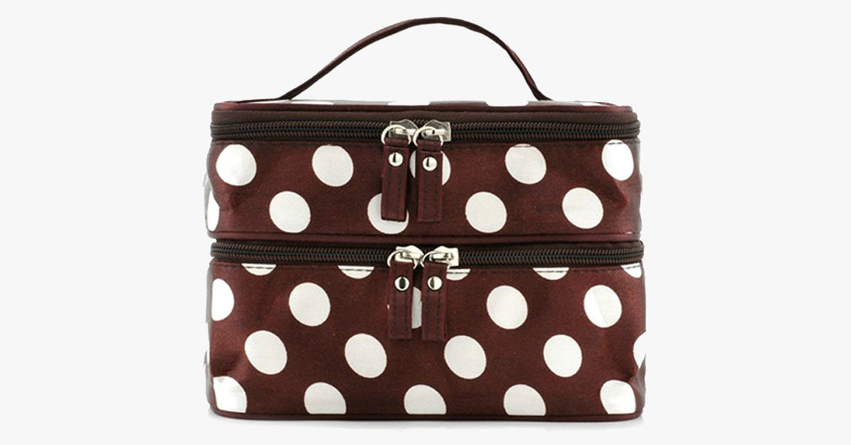 BowLift | Polka Dot Make Up Bag