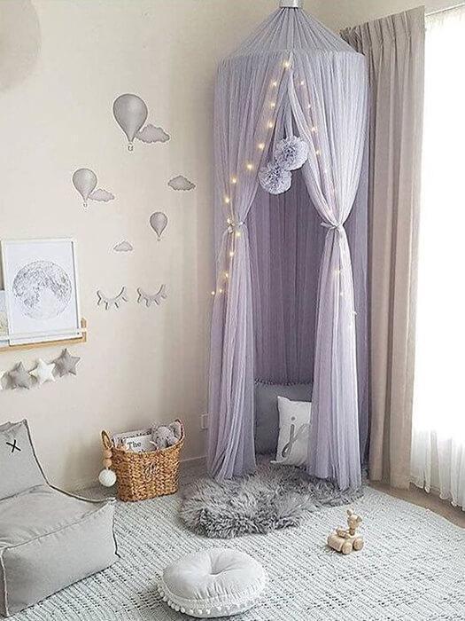 BowLift | Baby Bed Curtain Round Crib