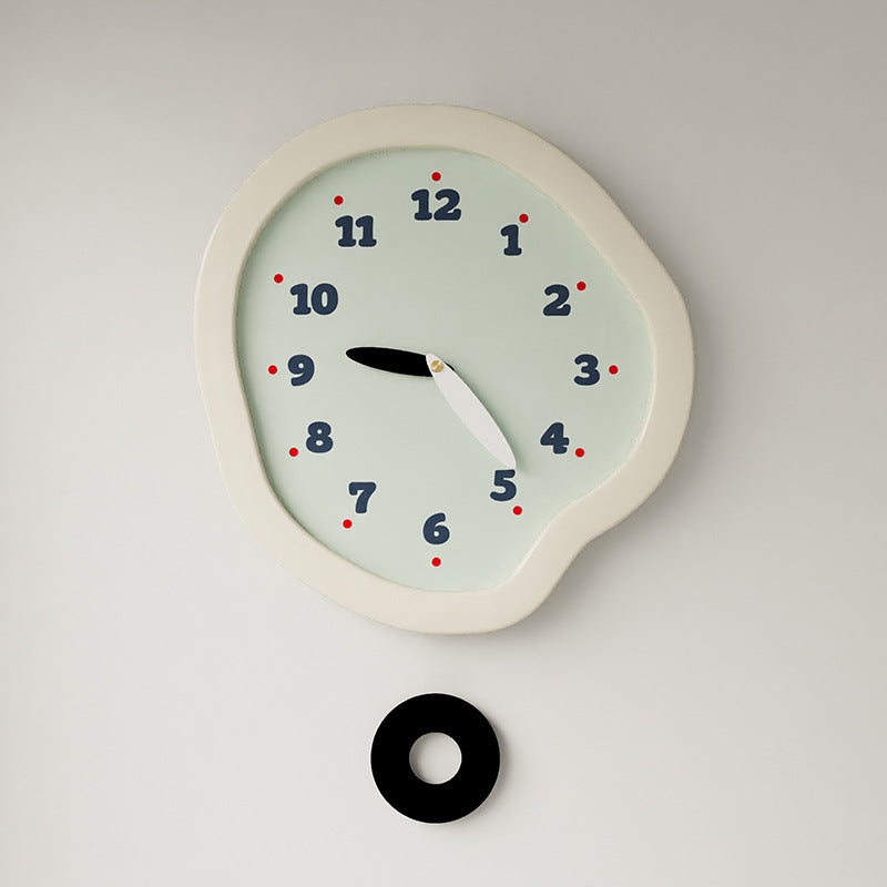 BowLift | Irregular Shaped Pendulum Wall Clock-Deco Clock