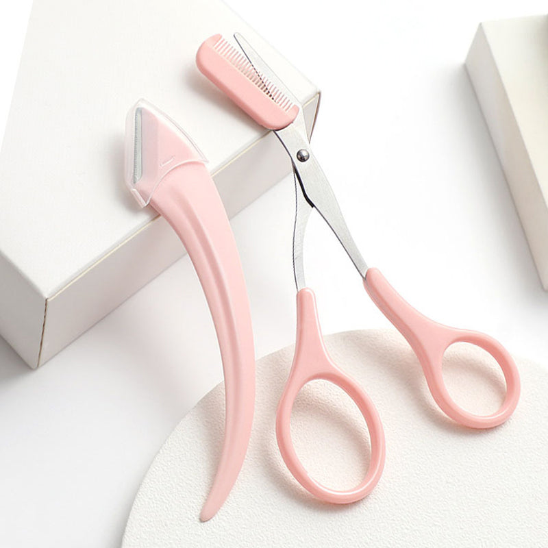 BowLift | Eyebrow Trimmer Set Eyebrow Scissors with Comb️