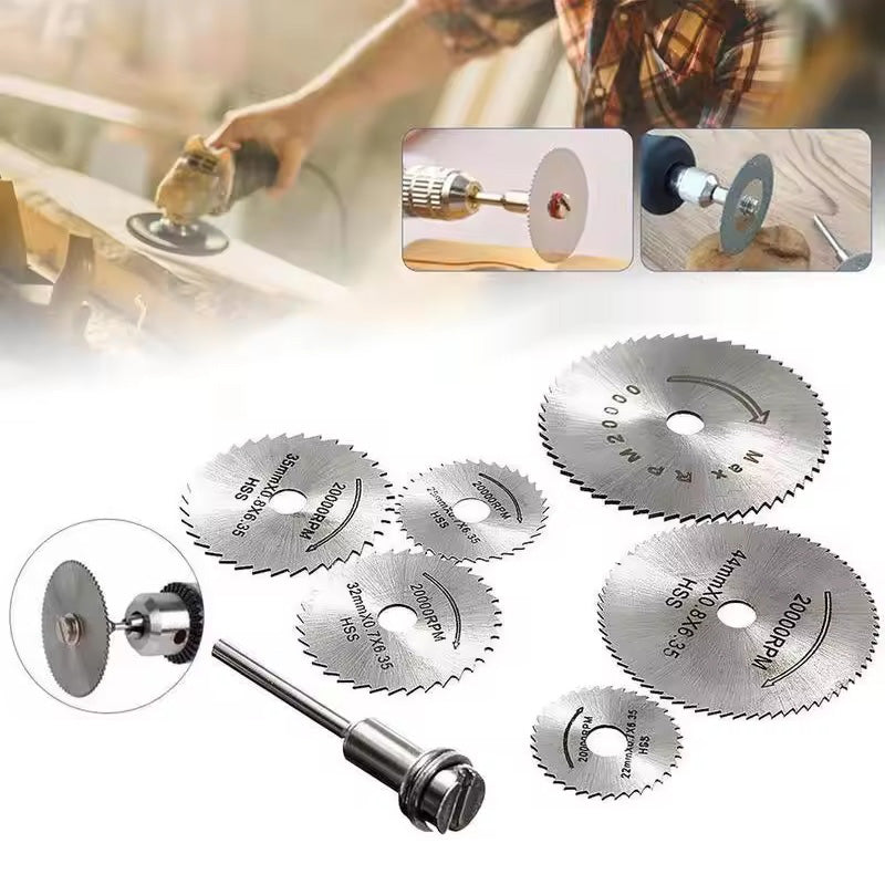 BowLift | Set of 6 PCS Metal HSS Circular Saw Blade