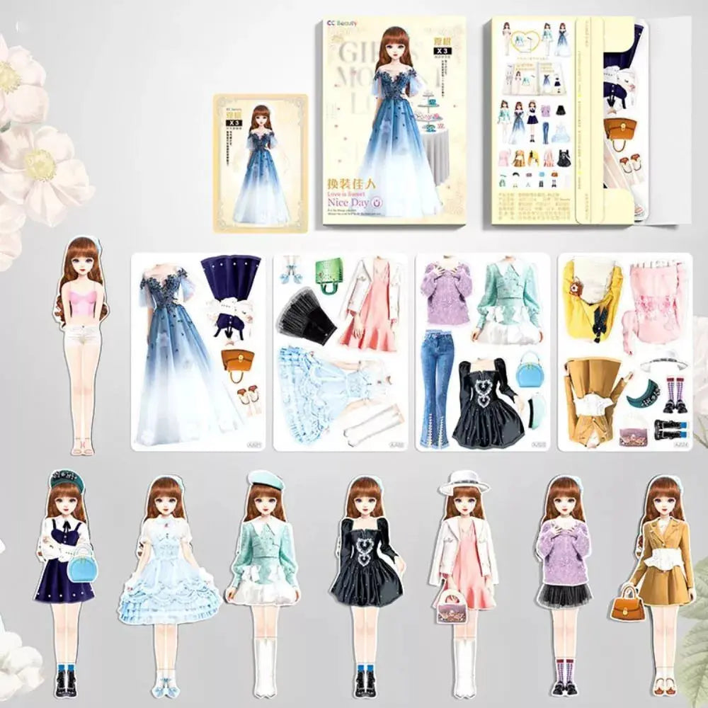 BowLift | Magnetic Dress-Up Doll Set – Endless Fun for Kids