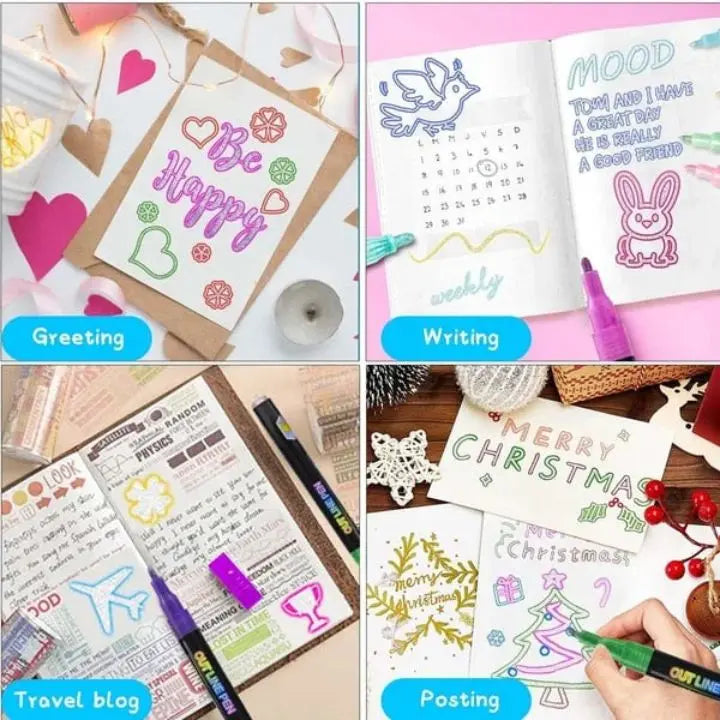 BowLift | Bright Metallic Markers – Creative Writing & DIY Art