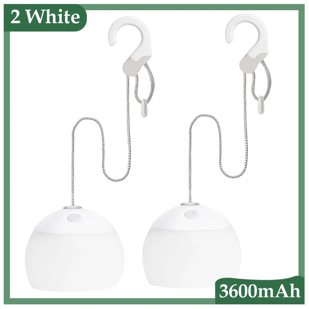 BowLift | Retro LED Camping Lamp - Rechargeable USB Light