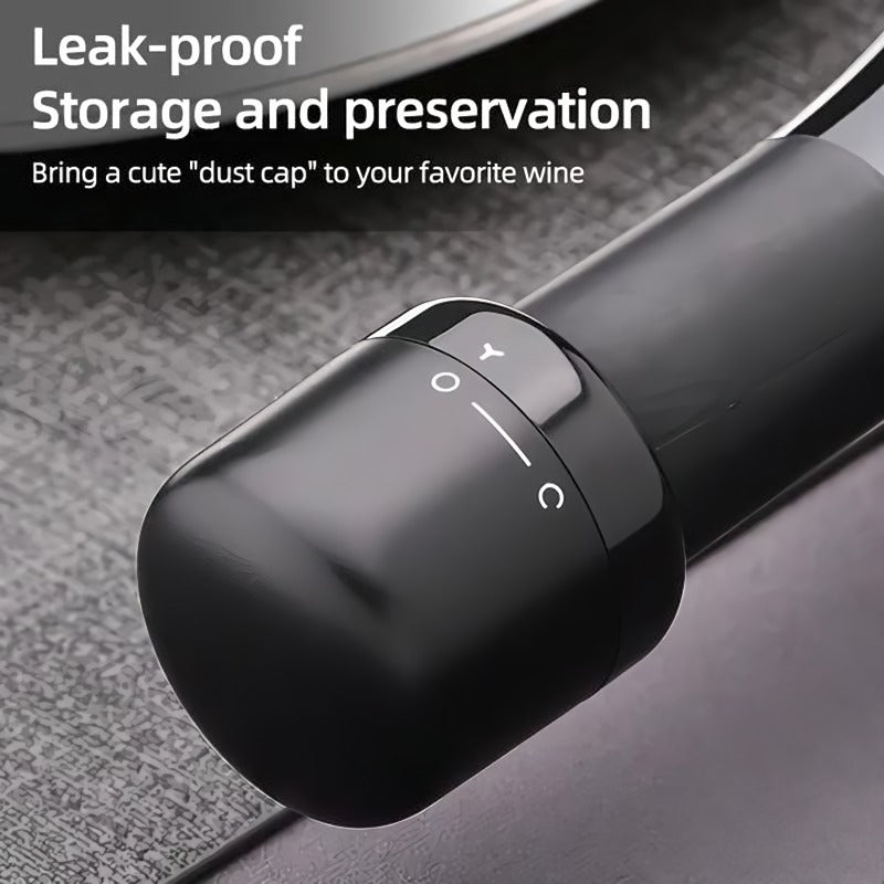 BowLift | Vacuum Red Wine Bottle Stopper