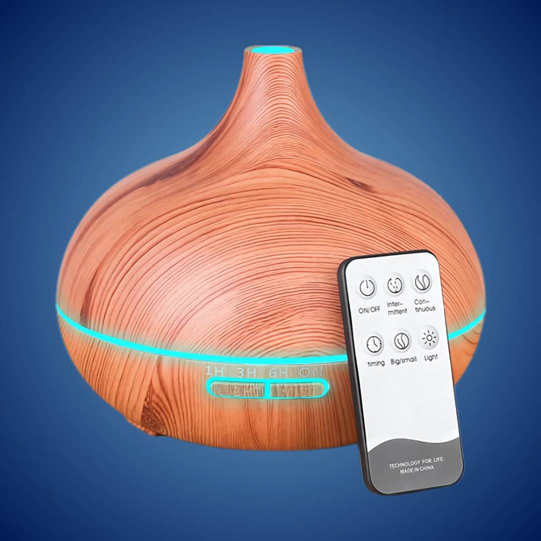 BowLift | Aroma Diffuser Wood Grain Humidifier for Home