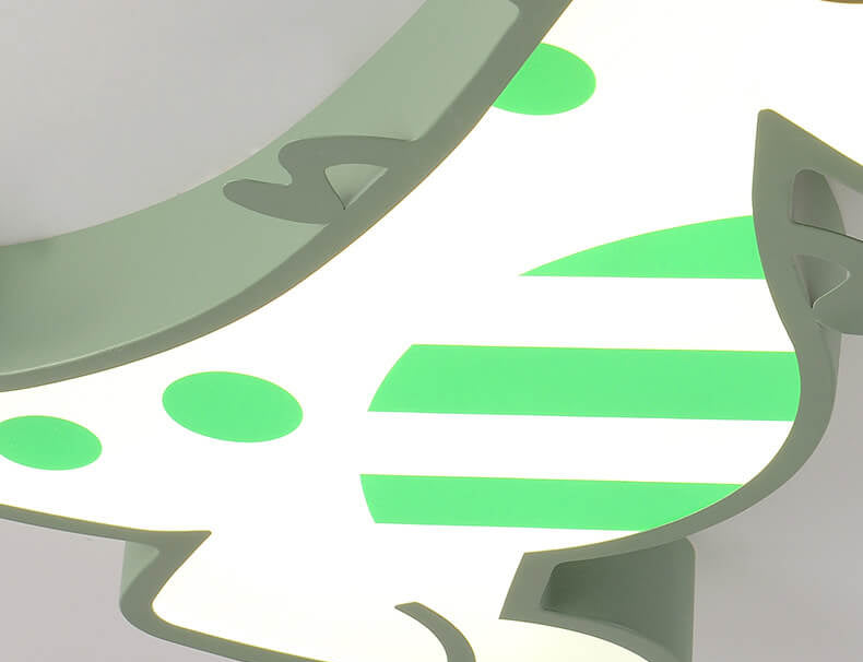 BowLift | DinoBright LED Ceiling Light | Creative Dinosaur Design | Children's Room Lamp | Warm & White Light | Dimmable