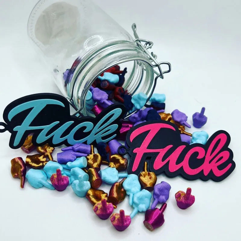 BowLift | Glass with Middle Fingers